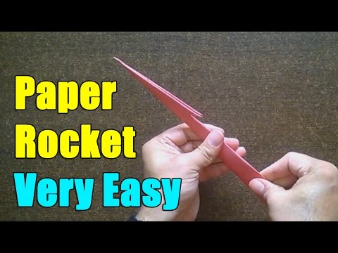 How to make Paper Rocket