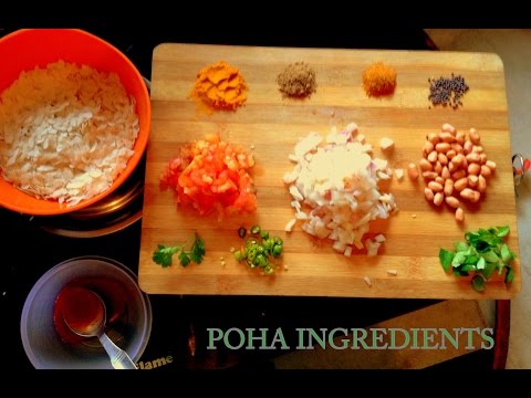 How to make Poha(flattened rice)-Easy Indian Breakfast Recipe By Ekta