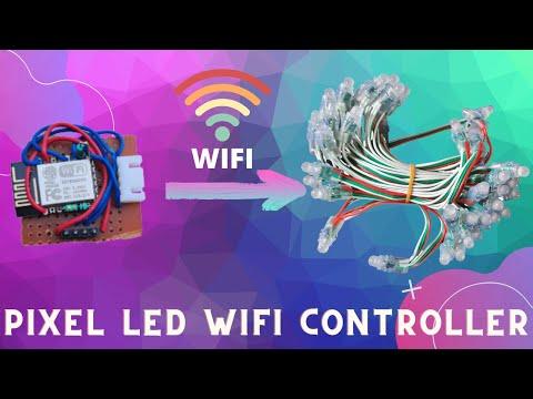 How to make RGB Led wifi controller ||WS2811 &amp;amp; WS2812b ||ESP8266 12E ||WS2812FX