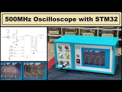 How to make Simple 500MHz Oscilloscope with STM32 ( Arduino IDE )
