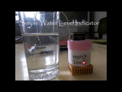 How to make Simple water level Indicator