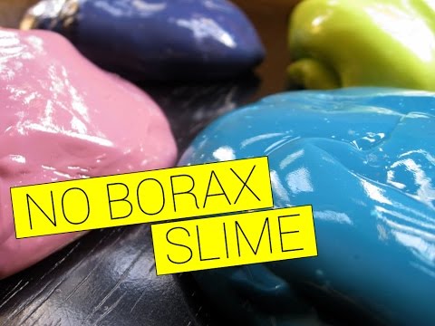 How to make Slime with Glue and Soap! Glue + Detergent! NO