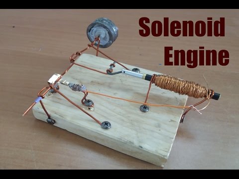 How to make Solenoid Engine open fram | Tutorial