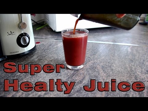 How to make Super Healthy Detox Vegetable Juice Recipe