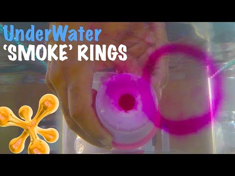 How to make UnderWater Vortex Rings and water that never gets muddy