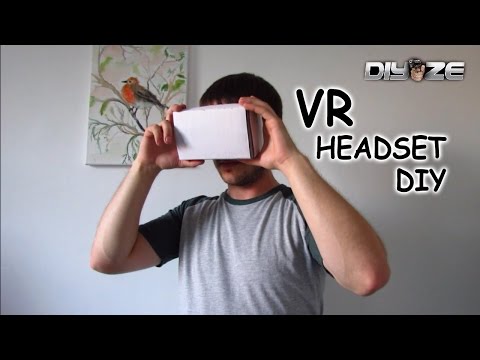 How to make VR headset at home | using household items