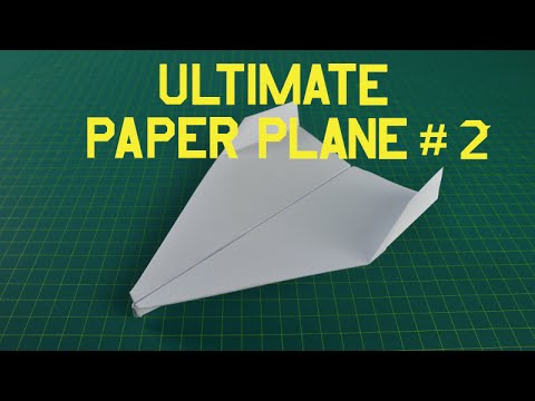 How to make a  PAPER PLANE that FLIES  FAR | BEST PAPER PLANES | TEST FLIGHT