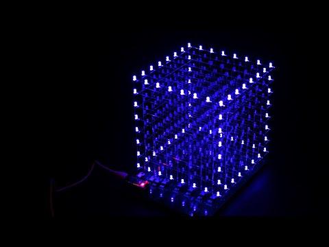 How to make a 8x8x8 LED Cube at Home