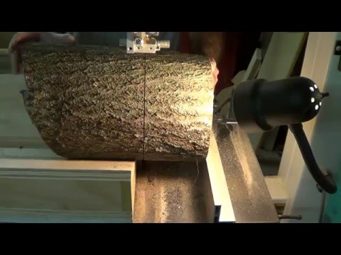 How to make a Band saw Sled to cut Log Slices
