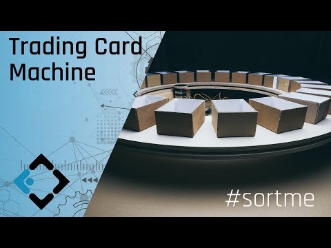 How to make a Card Sorter for a Trading Card Machine using Cardboard, Plywood and an Arduino UNO