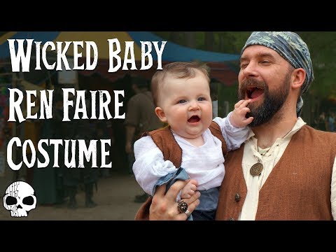 How to make a DIY Baby Pirate Costume | WICKED MAKERS