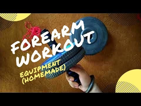 How to make a DIY Forearm Workout Equipment at Home