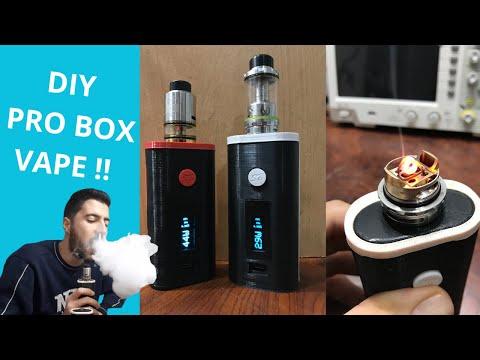 How to make a DIY vape- professional homemade DIY vape - Ecig! vape box mod.. ARDUINO !!