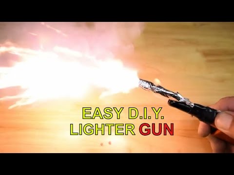 How to make a Easy Lighter Gun