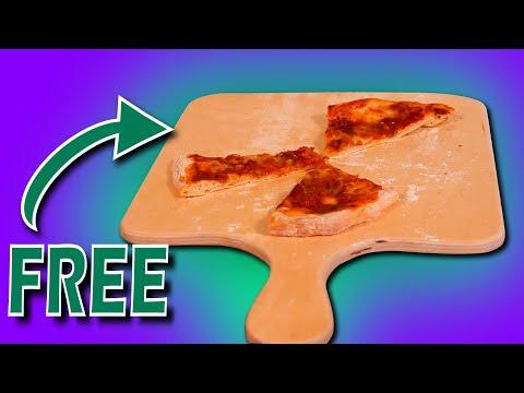 How to make a FREE PIZZA PEEL