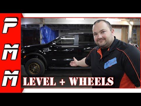 How to make a Ford Ranger look AWESOME | 2.5&quot; Leveling kit install + wheels &amp;amp; tires