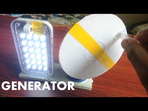 How to make a Generator at Home - Easy way