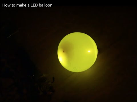 How to make a LED balloon