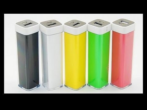 How to make a Mini 2 in 1 Portable External Power Bank Charger