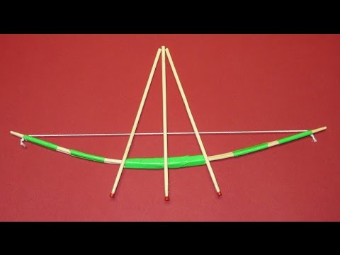 How to make a Mini Bow and Arrow with Exploding Tips - SpecificLove