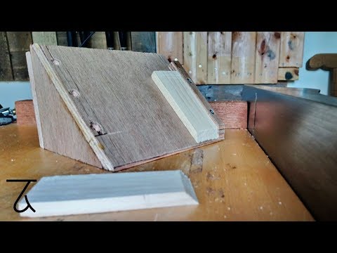 How to make a Mitre Jig for a Shooting Board - Woodworking Jig