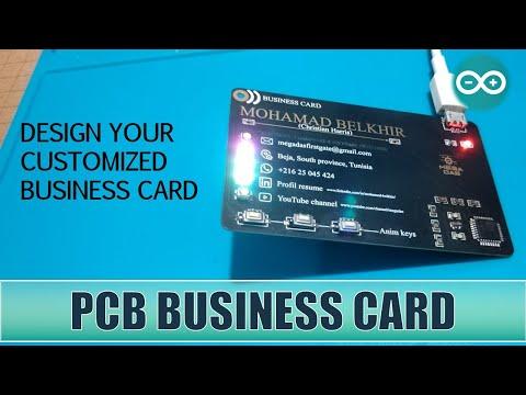 How to make a PCB Business card