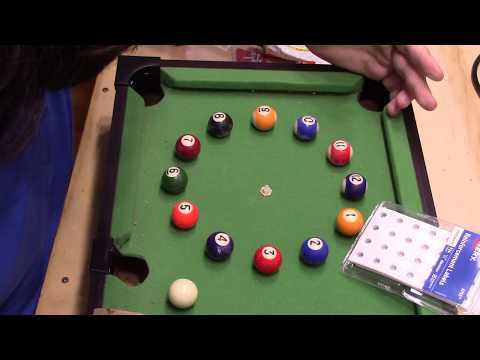 How to make a POOL TABLE CLOCK