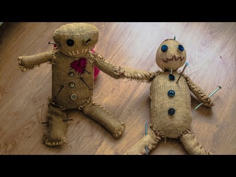 How to make a Possessed Voodoo Doll - HALLOWEEN TUTORIAL