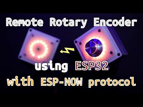 How to make a Remote rotary encoder using ESP-NOW (any esp32 dev board)