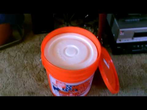 How to make a Simple &amp;quot;Hard-Sided&amp;quot; Ice Chest - &amp;quot;5 gallon bucket&amp;quot; style! w/styro-liner - cheap &amp;amp; easy