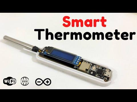 How to make a Smart Thermometer using ESP8285 and Web sockets [Arduino IDE]