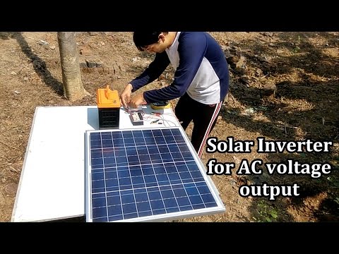 How to make a Solar Inverter in 10 minutes | No skill required