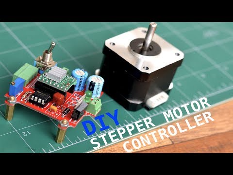 How to make a Stepper Motor Controller (Without using a micro controller)