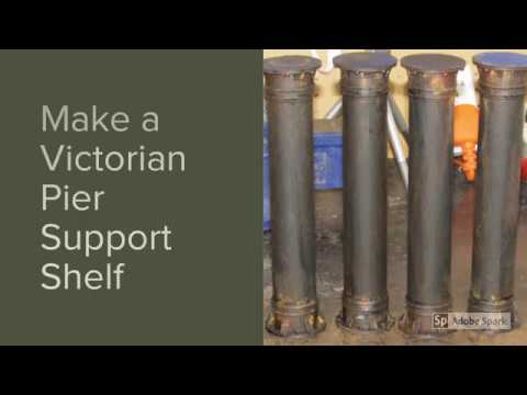 How to make a Victorian styled pier shelf