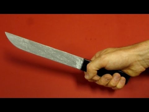 How to make a Wooden Knife - Simple and Easy