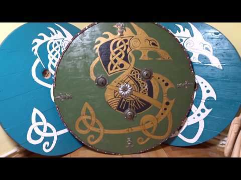 How to make a awesome wooden viking shield? Viking shields are the best!