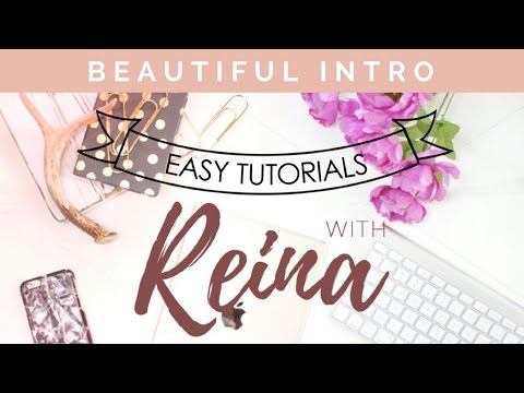 How to make a beautiful INTRO using Filmora