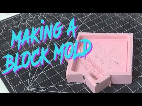 How to make a block mold - Prop Making Tutorial