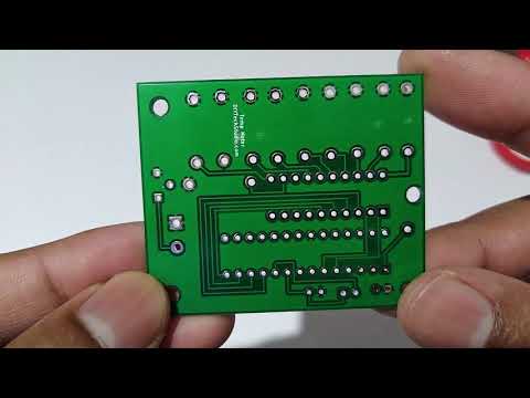 How to make a custom DIY Temperature Meter using Bar Graph &amp;amp; Atmega328p