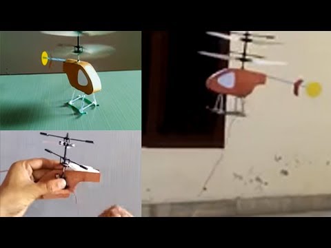 How to make a electric toy helicopter thats fly | By Rasel homemade creator