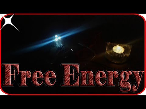 How to make a free energy generator at home without battery