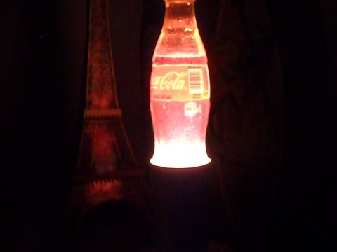 How to make a lava lamp W/ A COLA BOTTLE!