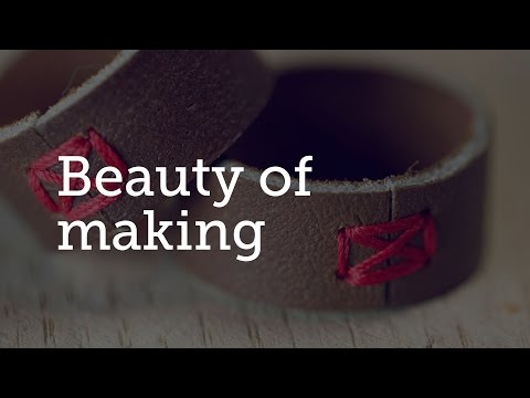 How to make a leather ring