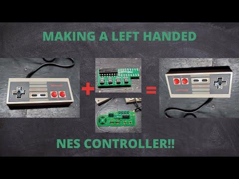 How to make a left handed NES controller! Perfect for Tetris!