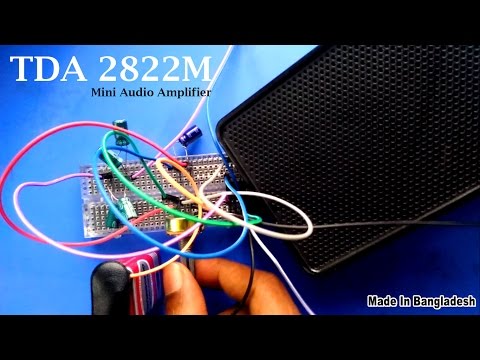 How to make a mini amplifier for laptop/mobile-2016__Best low price &amp;amp; mini audio amplifier DIY