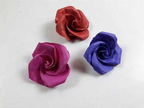 How to make a paper Rose?