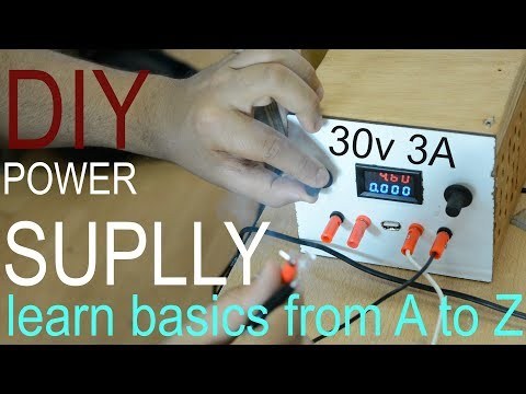 How to make a powerfull power bench supply with schematic and real explanations(english)