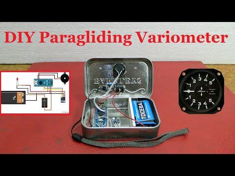 How to make a simplest Arduino variometer for paragliding