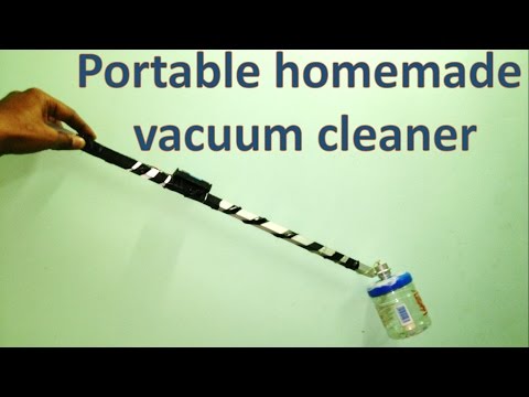 How to make a small vacuum cleaner at home