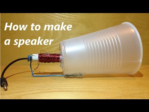 How to make a speaker